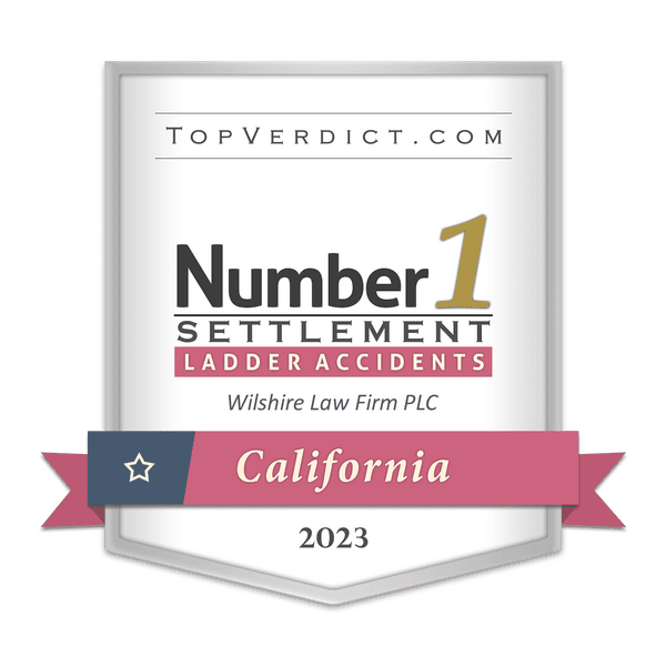 #1 Ladder Accident Settlement — California (2023)