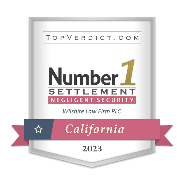 #1 Negligent Security Settlement — California (2023)